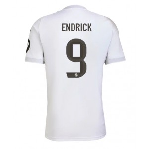 Fotbalové Dres Real Madrid Endrick #9 Domácí Oblečení 2025-26 Krátký Rukáv